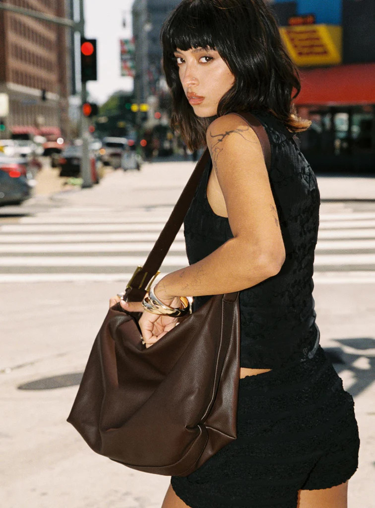 Varney Shoulder Bag Brown | Princess Polly US