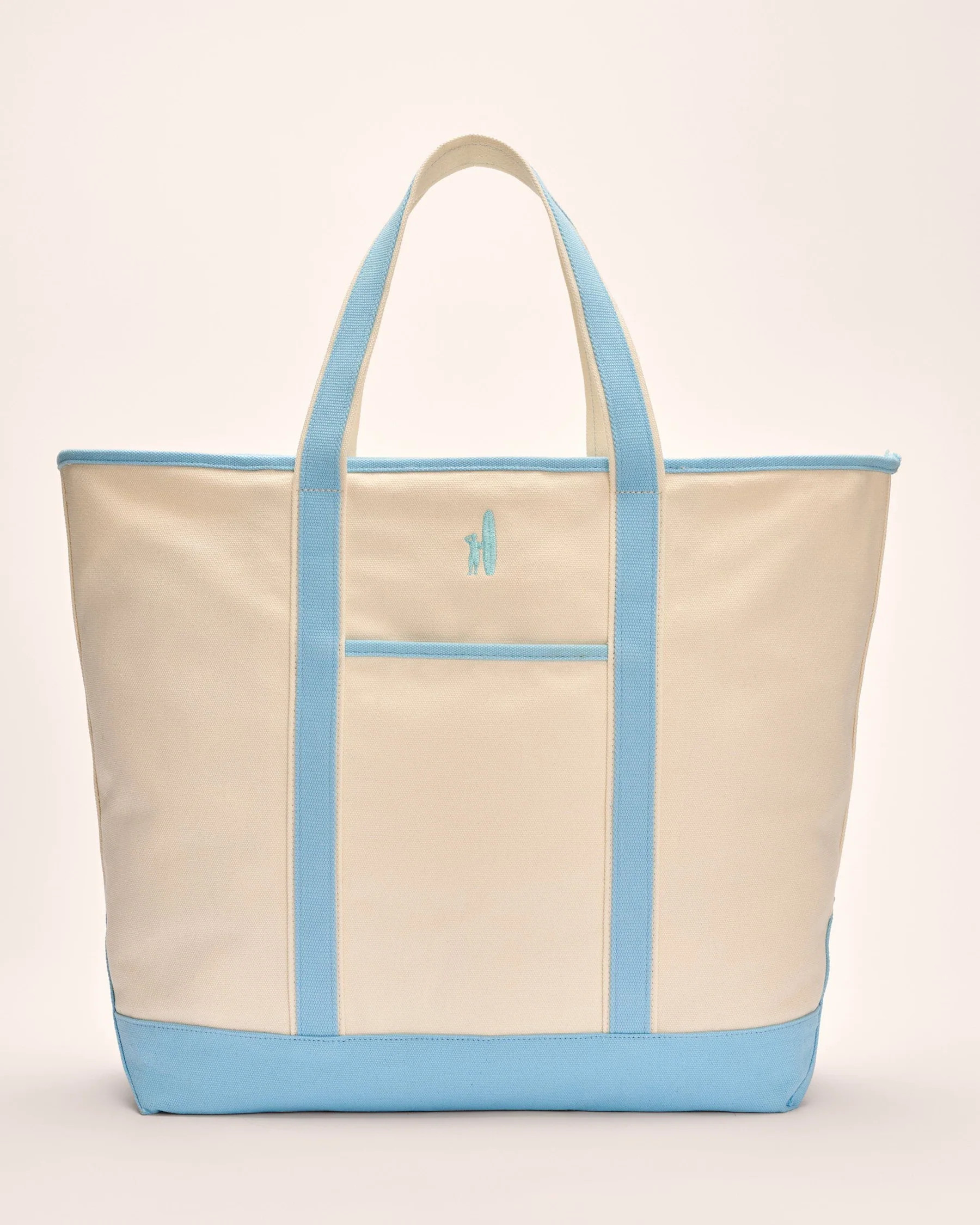Color Block Canvas Tote Bag | johnnie O