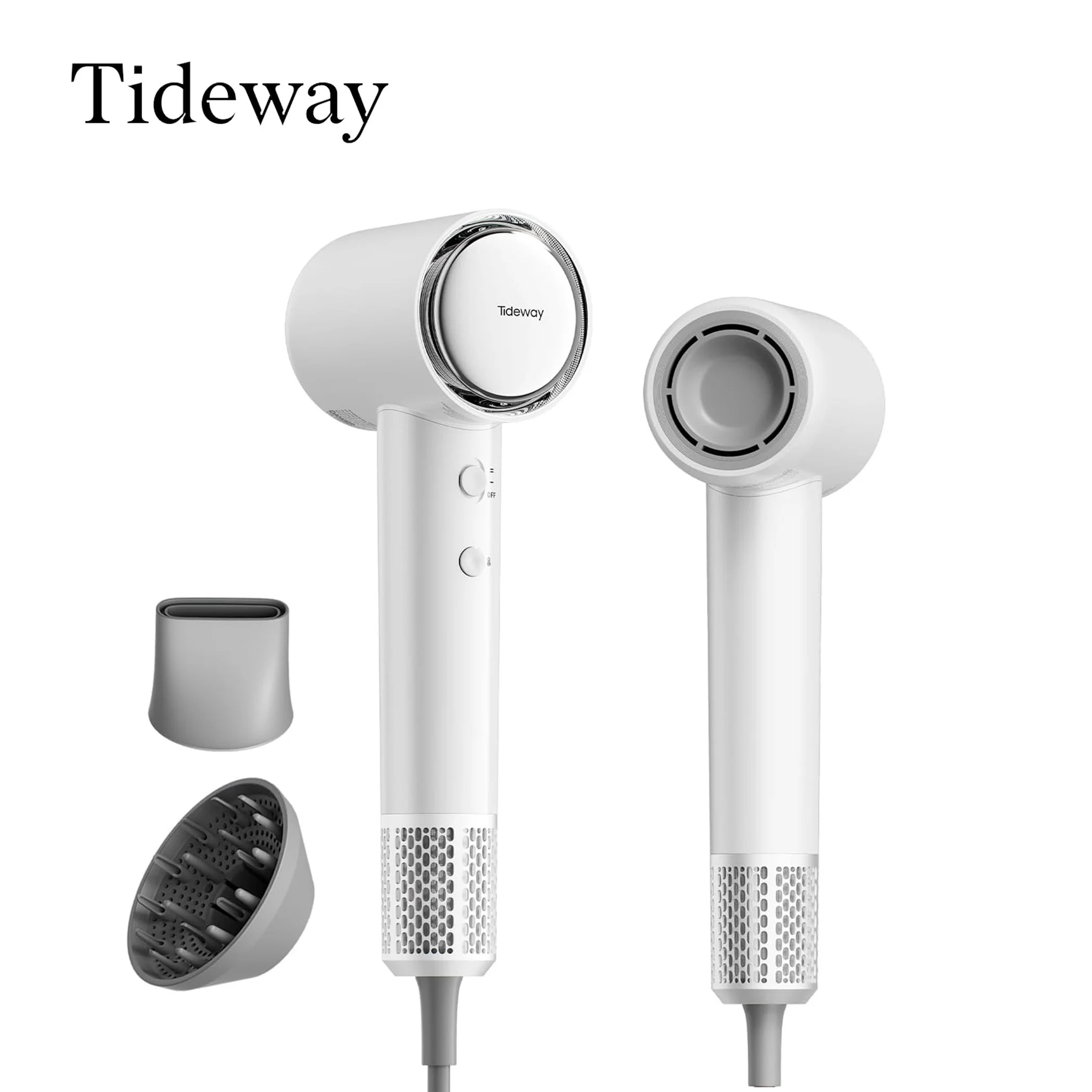 Tideway C02 Titanium High-Speed Hair Dryer, 110,000 RPM Brushless Motor, Ionic Technology, 4 Heat... | Walmart (US)