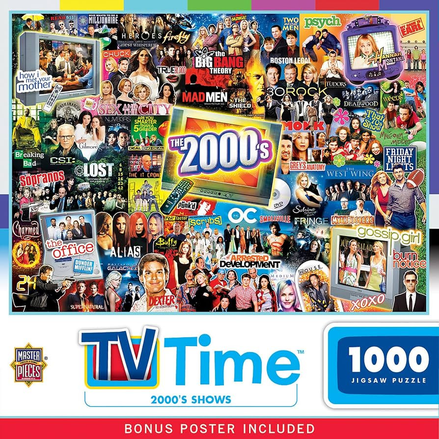 MasterPieces 1000 Piece Jigsaw Puzzle for Adults and Family - 2000's Television Shows - 19.25"x26... | Amazon (US)