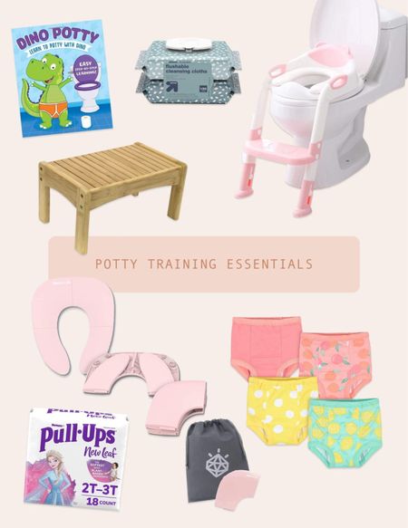 All of our potty training must-haves using the 3-day method for our two-year-old! #pottytraining 