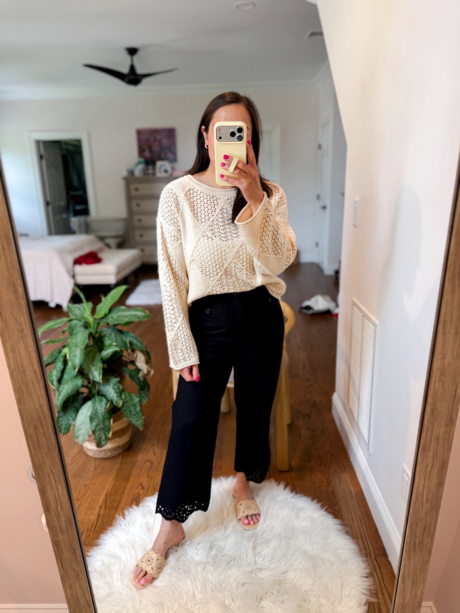 Loft sale
Sweater: small
Pants: 4 petite

#LTKSaleAlert #LTKWorkwear #LTKPetite