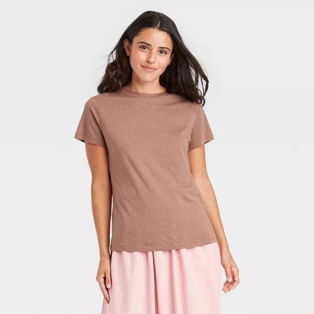 Women's Short Sleeve Casual T-Shirt - A New Day™ | Target