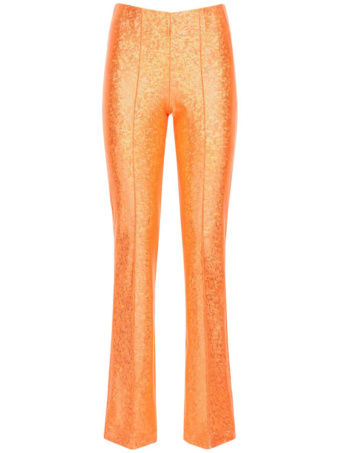 Glittered Stretch Jersey Pants | Luisaviaroma