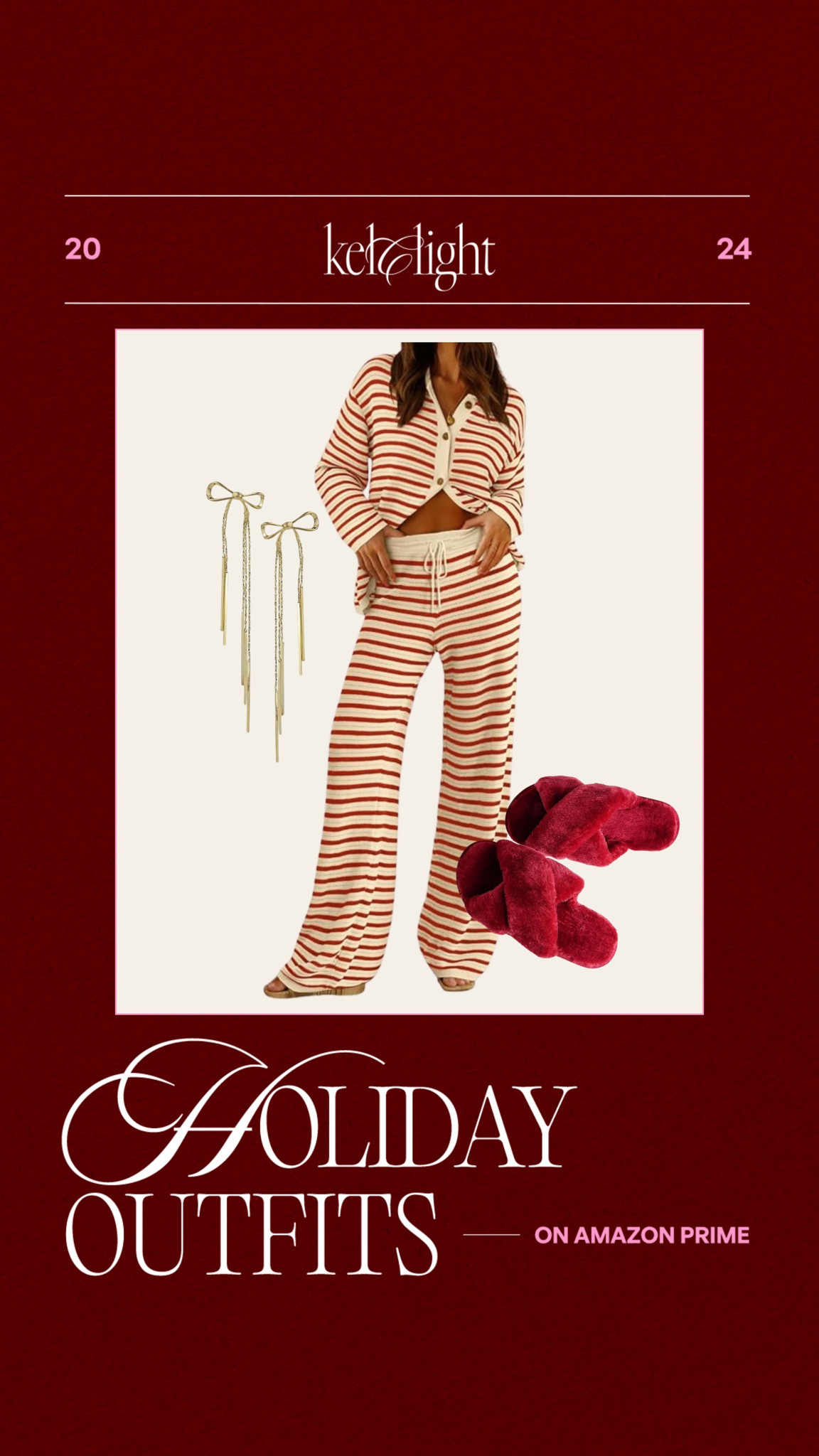 Comfy Christmas outfit from Amazon❤️ #amazon #christmas #matchingset 

#LTKSeasonal #LTKHoliday #LTKMidsize