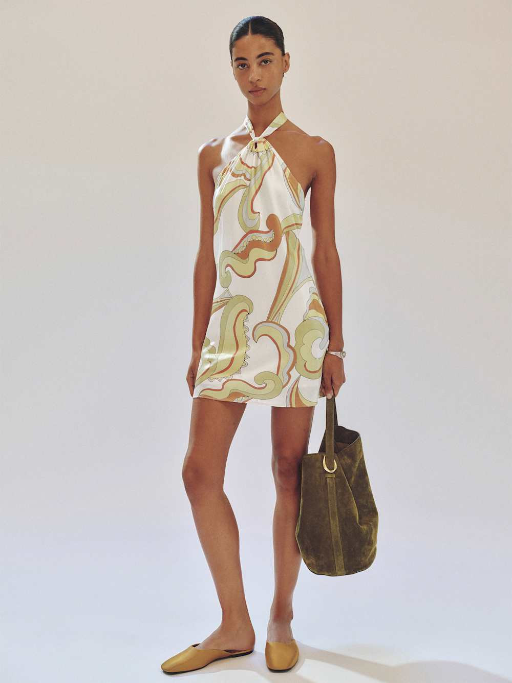 Opaline Silk Dress | Reformation (Global)