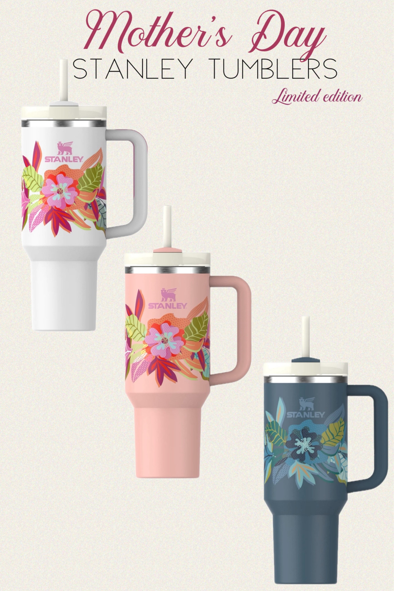 The Mother’s Day Stalney new arrivals. Perfect Mother’s Day gift.
Stanley The Mother’s Day Quencher H2.0 FLOWSTATE™ TUMBLER | 40 OZ

#mothersday #stanley #cup #tumbler #drinkware #drink #polacek #giftguide

#LTKGiftGuide #LTKSeasonal #LTKfindsunder50