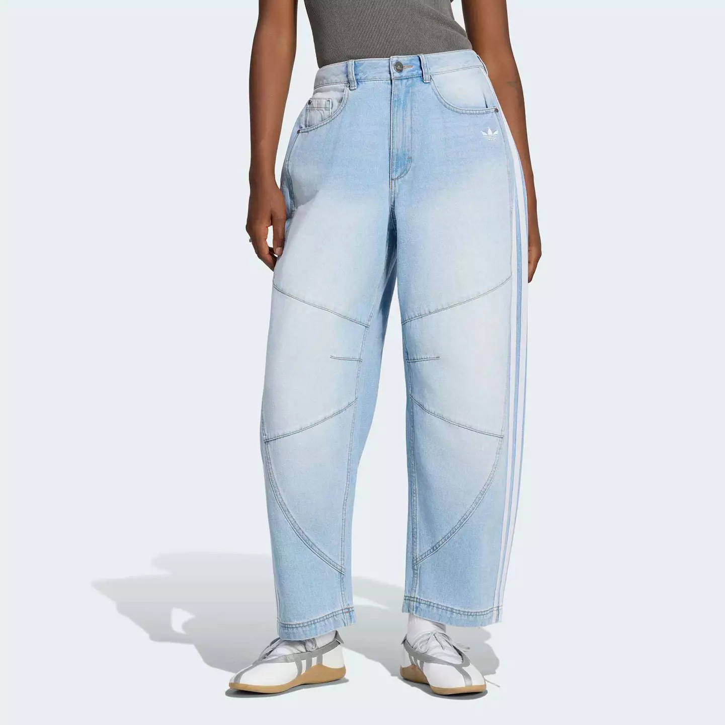 adidas Originals Women's Denim Barrel Pants | DICK'S Sporting Goods