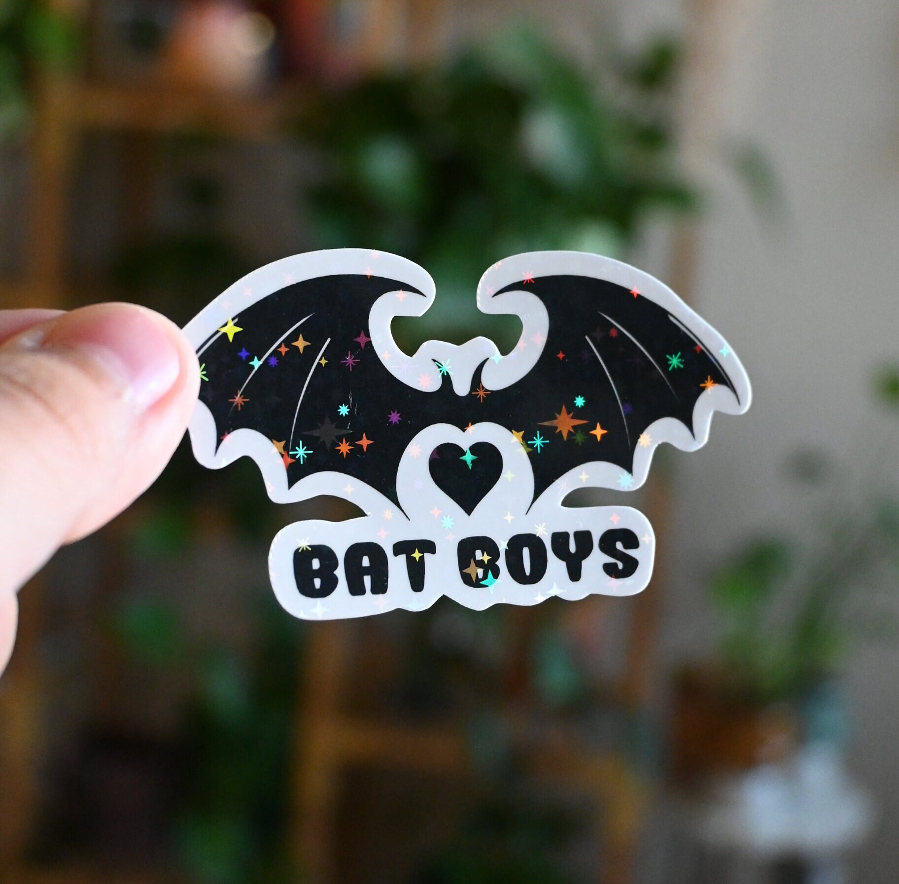 Bat Boys Sticker Illyrian Wings Night Court Sticker Bookish Sticker Booktok Kindle Decal Holograp... | Etsy (US)