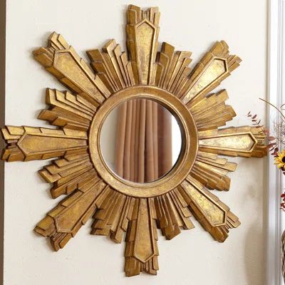 Tyler Sunburst Oversized Wall Mirror | Wayfair North America