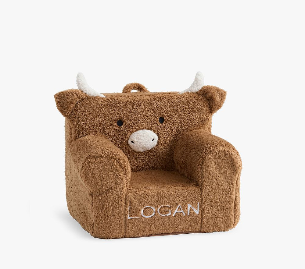 Anywhere Chair®, Sherpa Critter Collection | Pottery Barn Kids