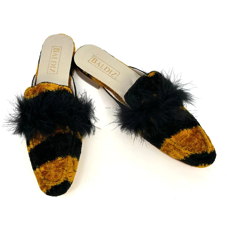 Tiger Print Zoe with Fur | Baldiz