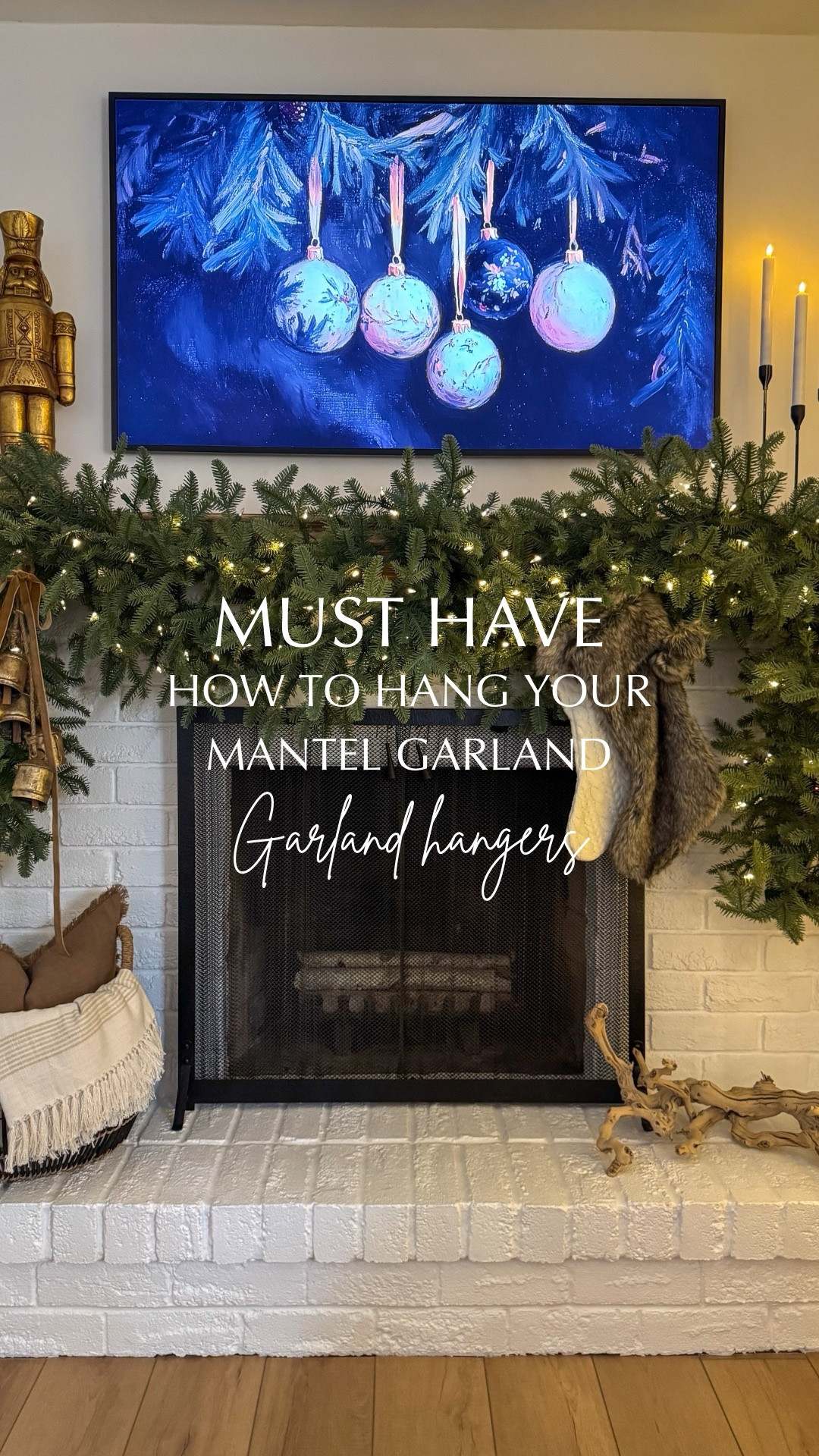 HOW TO HANG YOUR MANTEL GARLAND👌🏼

These are a MUST HAVE! Heavy duty mantel hangers that can adjust to multiple mantel sizes and won’t cause any damage. They easily secure in place and will not only hold layered garland but also Christmas decor like vintage bells, bows and stockings. 

#garland #christmasdecor #holidaydecor #manteldecor #fireplace #garlandhangers #christmas

#LTKSeasonal #LTKHoliday #LTKHome