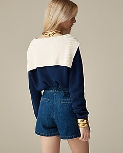 Denim skort in Indigo wash | J. Crew US