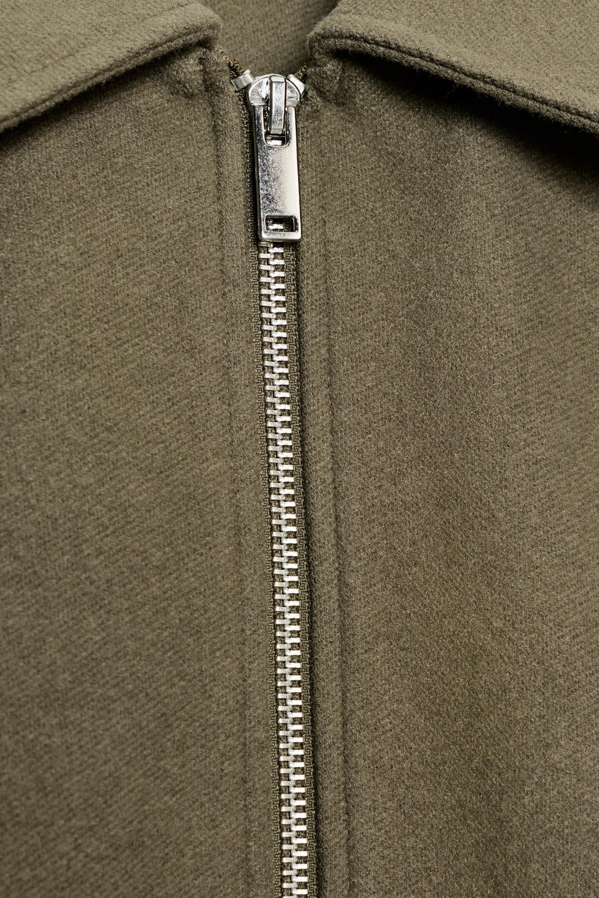 ZIPPERED SOFT BOMBER JACKET | Zara US