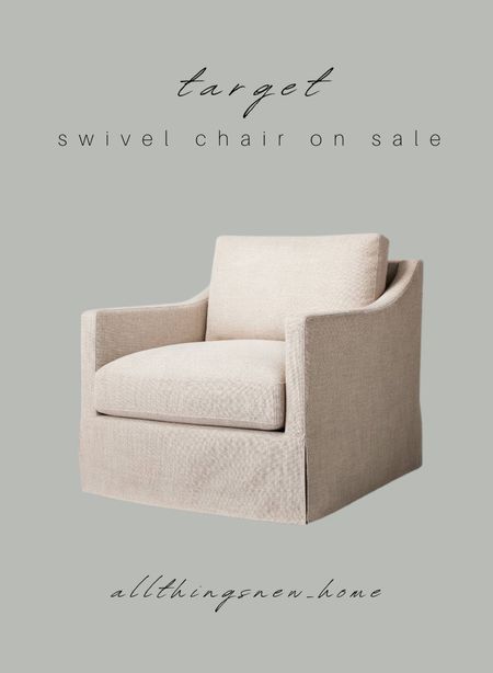 Swivel upholstered chair on sale!


#LTKsalealert #LTKU #LTKhome