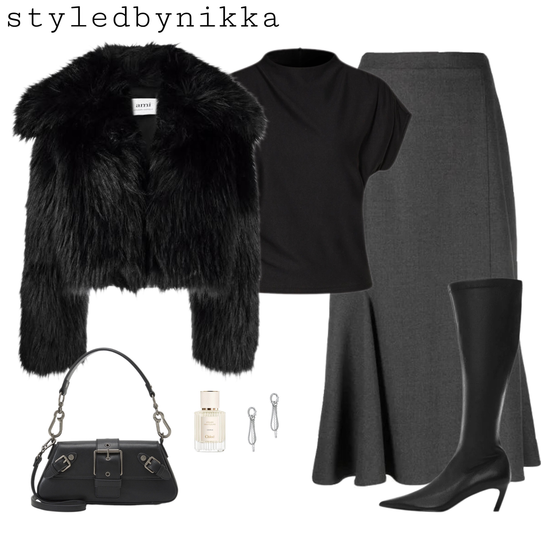 Black and some grey #newoutfit #black #grey 

#LTKMostLoved #LTKworkwear #LTKshoecrush