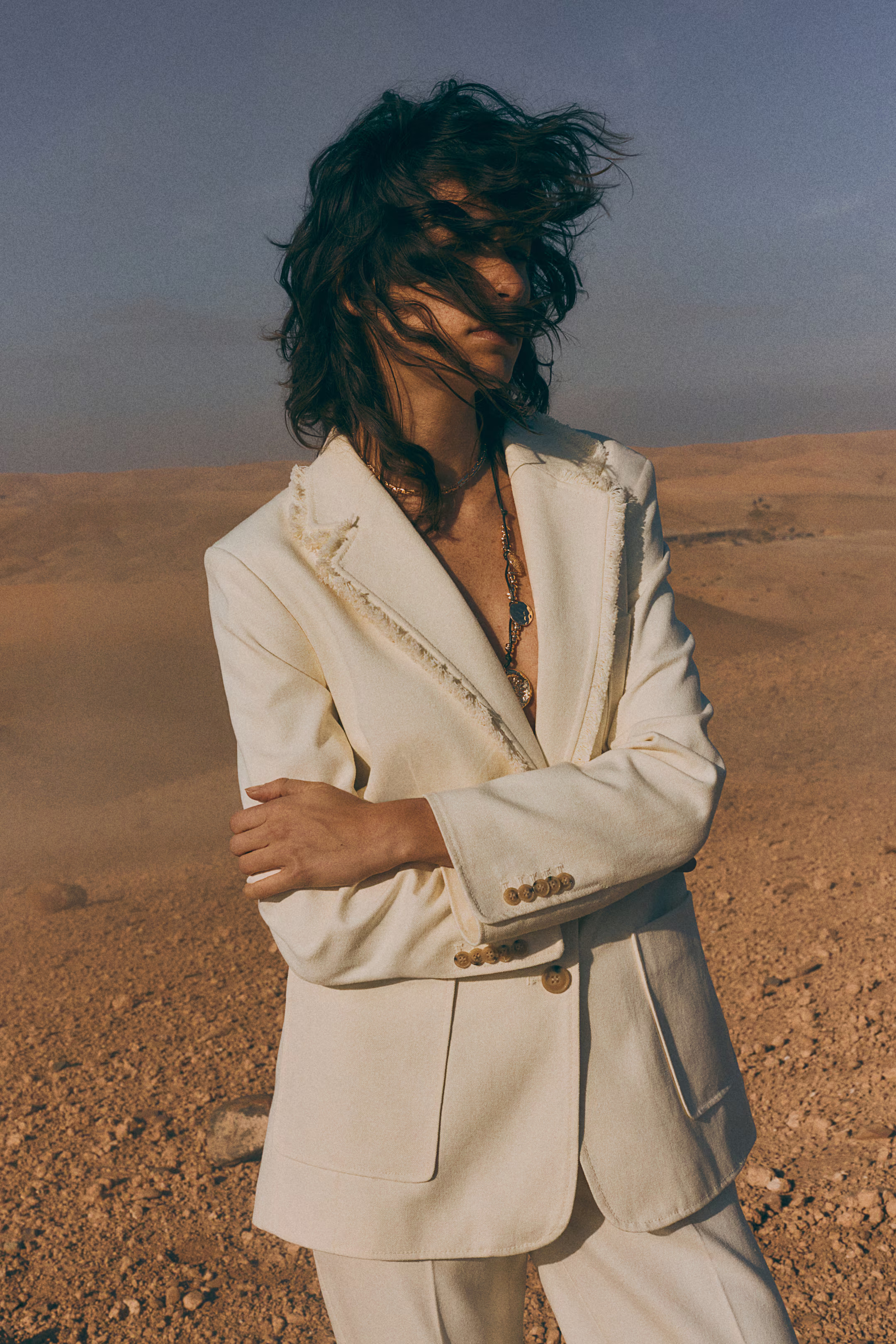 Blazer mit Fransenkanten | H&M (DE, AT, CH, NL, FI)