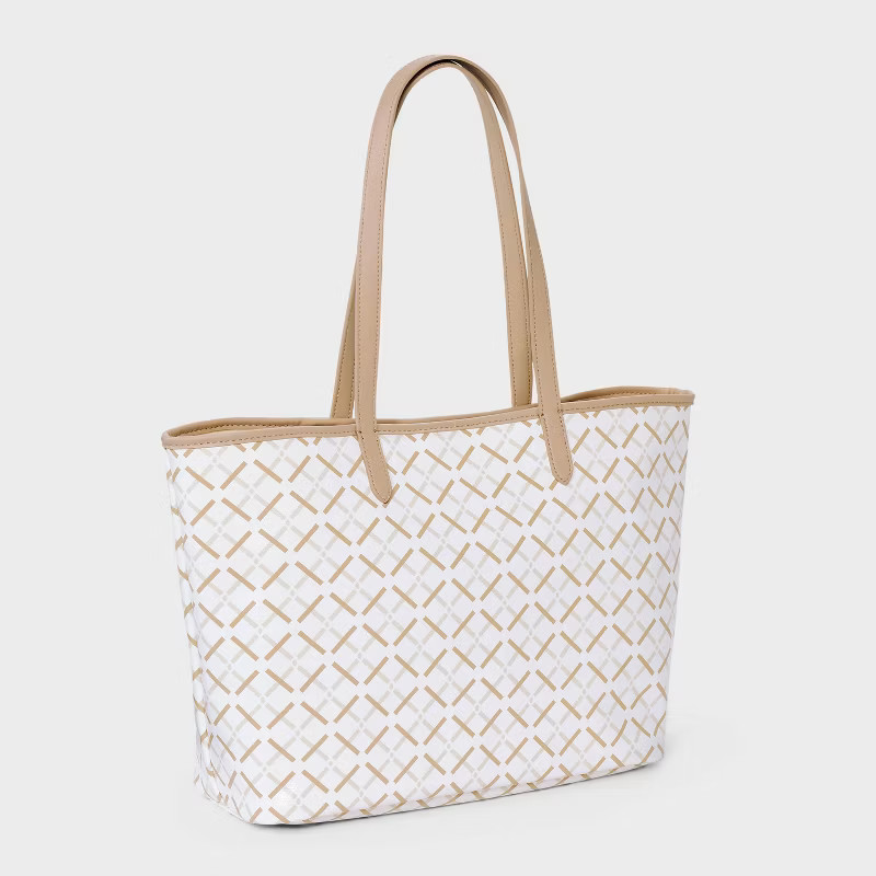 Coated Canvas Tote Bag - A New Day™ | Target