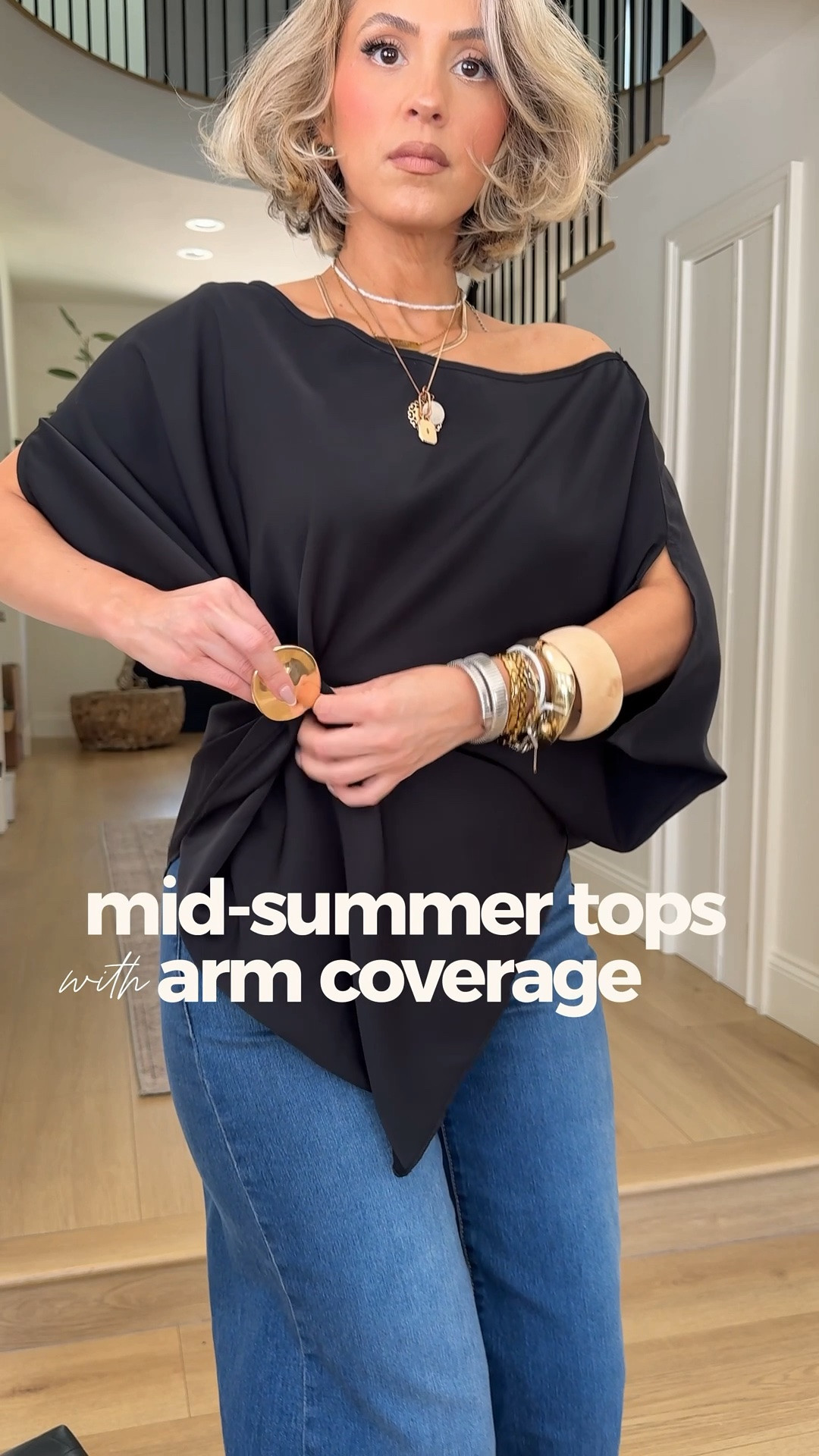 Mid-summer CHIC tops with ARM COVERAGE 😍💋

Wearing small in everything!

#LTKootd #LTKU #LTKgrwm