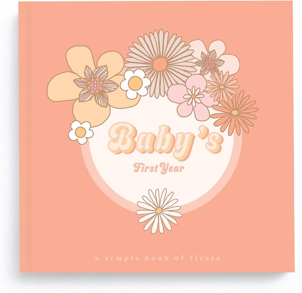 Lucy Darling Flower Child Baby Memory Book - First Year Journal Album To Capture Precious Moments... | Amazon (US)