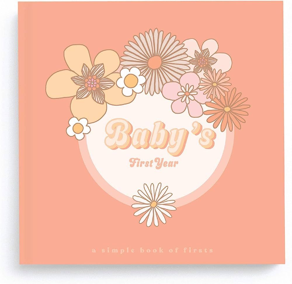 Lucy Darling Flower Child Baby Memory Book - First Year Journal Album To Capture Precious Moments... | Amazon (US)