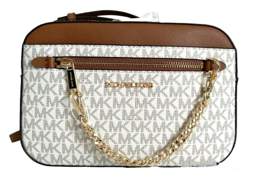 Michael Kors Crossbody, Optic White Gold | Amazon (US)