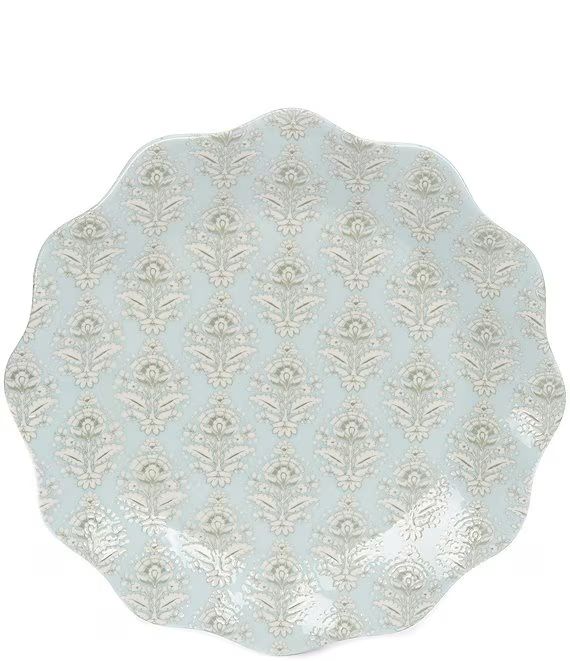 x Nellie Howard Ossi Collection Blue Ruffle Accent Plate | Dillard's