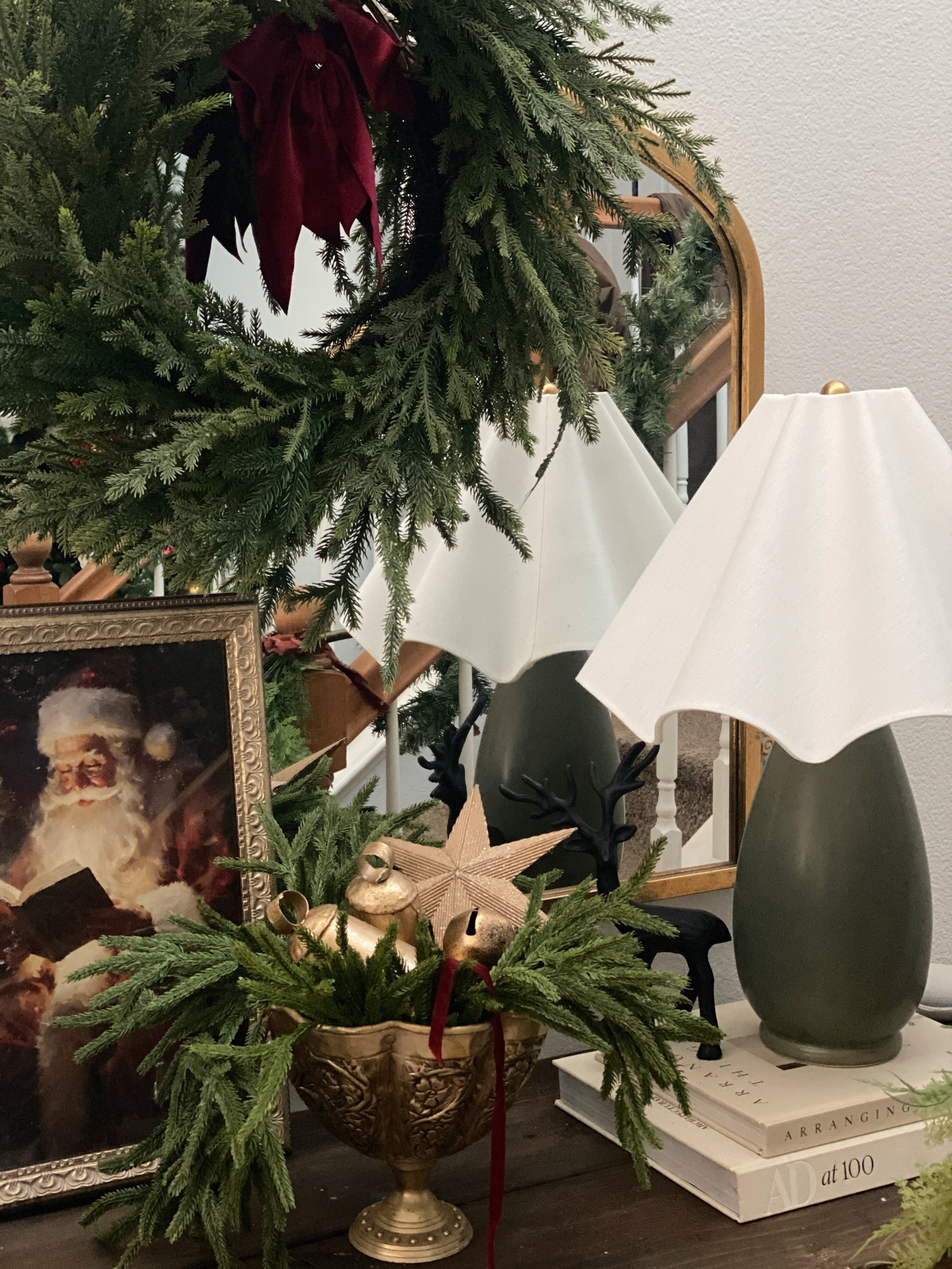 This lamp is perfect for this Christmas corner 🎄

#LTKHome #LTKFindsUnder50 #LTKSeasonal