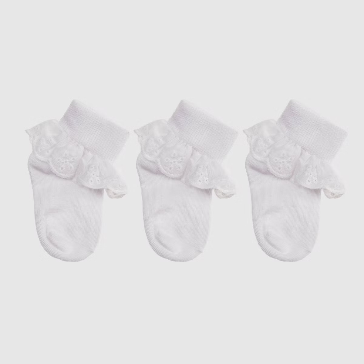 Baby Girls' Dress Socks - Cat & Jack™ White | Target