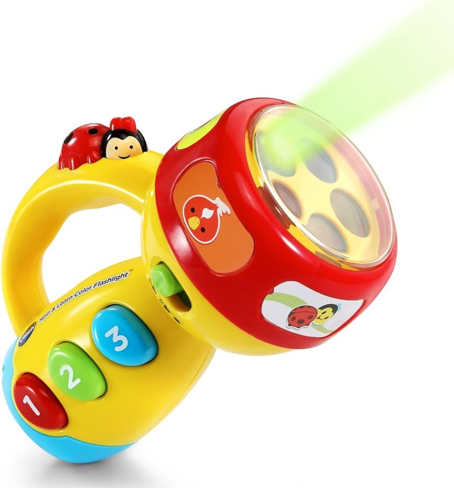 VTech Spin and Learn Color Flashlight, Yellow | Amazon (US)