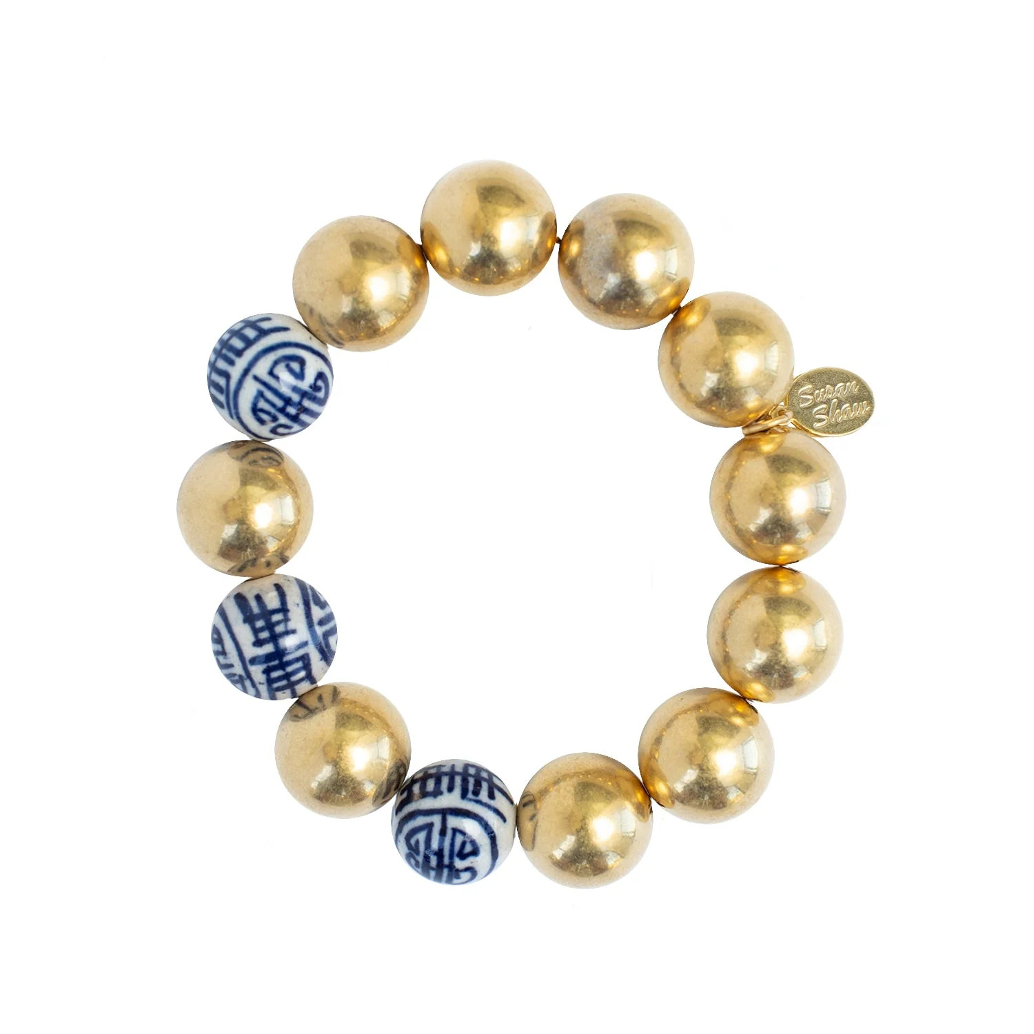 Blue & White Margaret Bracelet | Susan Shaw