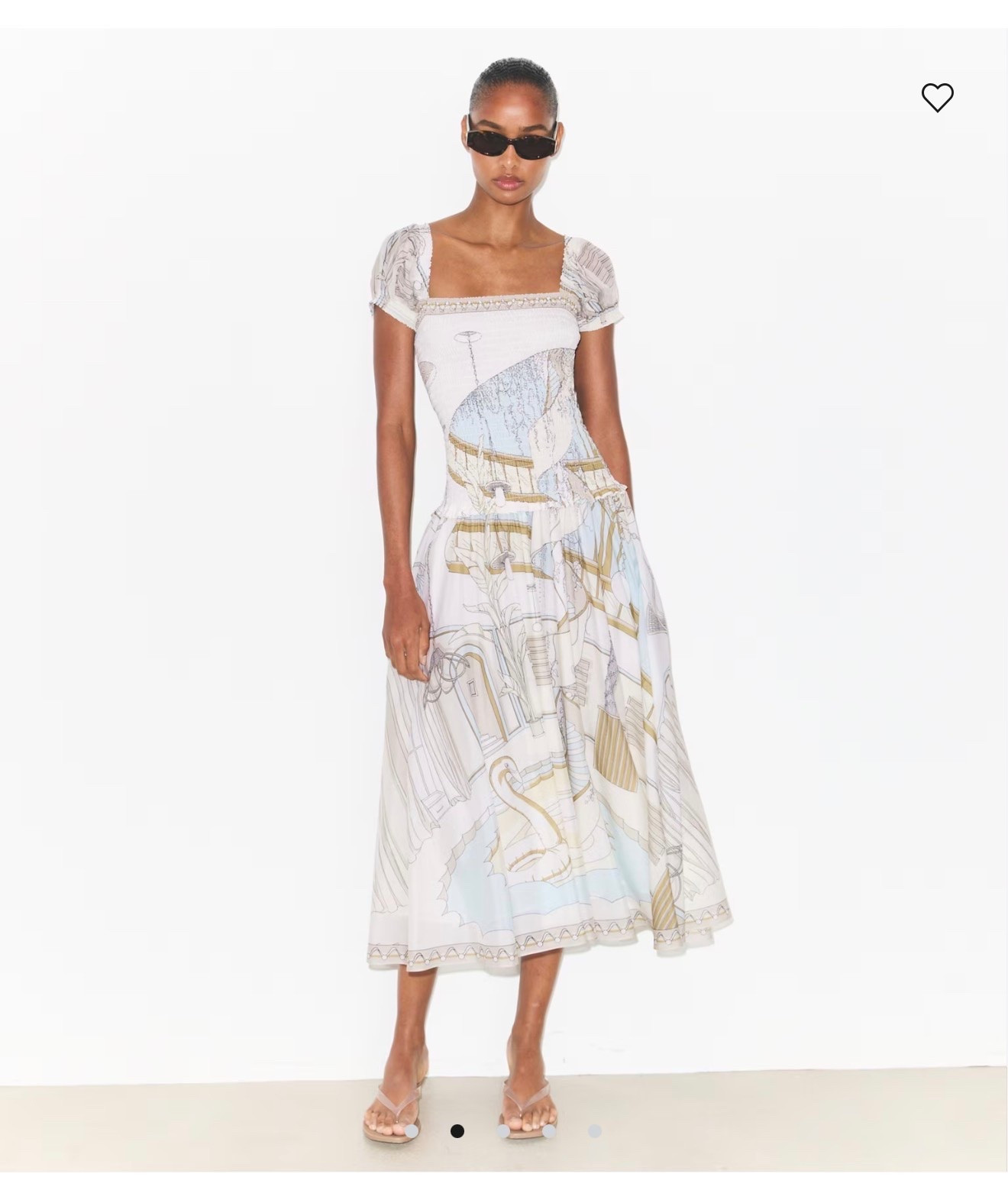 PRINTED SMOCKED DRESS

The printed dress is perfect for sunny days and getaways. Featuring a tiered skirt and smocked top, the feminine silhouette has a square neckline that beautifully frames jewelry

#LTKSeasonal #LTKTravel #LTKWorkwear