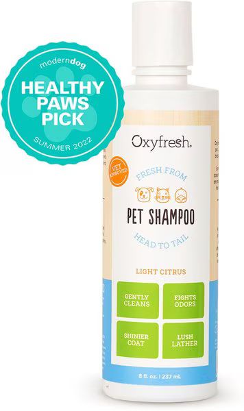 OXYFRESH Premium Moisturizing Dog & Cat Shampoo for Pets with Sensitive Skin, 8-oz bottle - Chewy... | Chewy.com