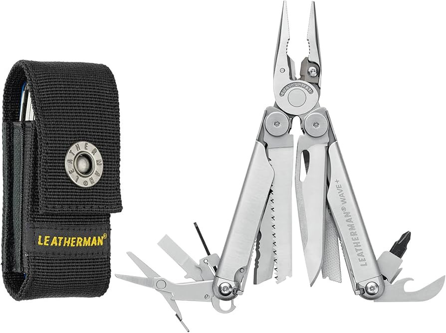 LEATHERMAN, Wave+, 18-in-1 Full-Size, Versatile Multi-tool for DIY, Home, Garden, Outdoors or Eve... | Amazon (US)