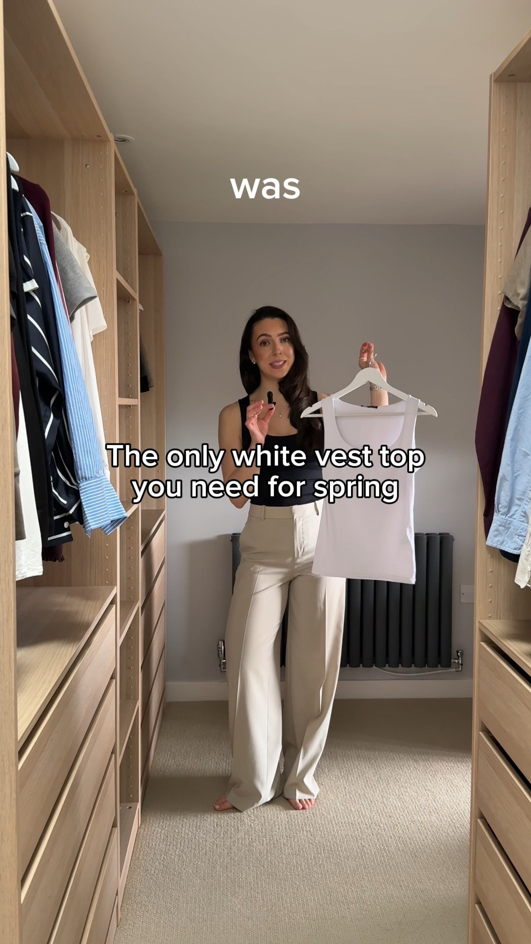 Day 1 of my spring capsule wardrobe series! Linked the exact top below 👇🏼 I wear size small, size down if in between sizes! The perfect vest top to pack for spring/summer trips because it doubles up as two tops 🙌🏼 spring staples, spring outfits, spring trip

#LTKSeasonal #LTKootd