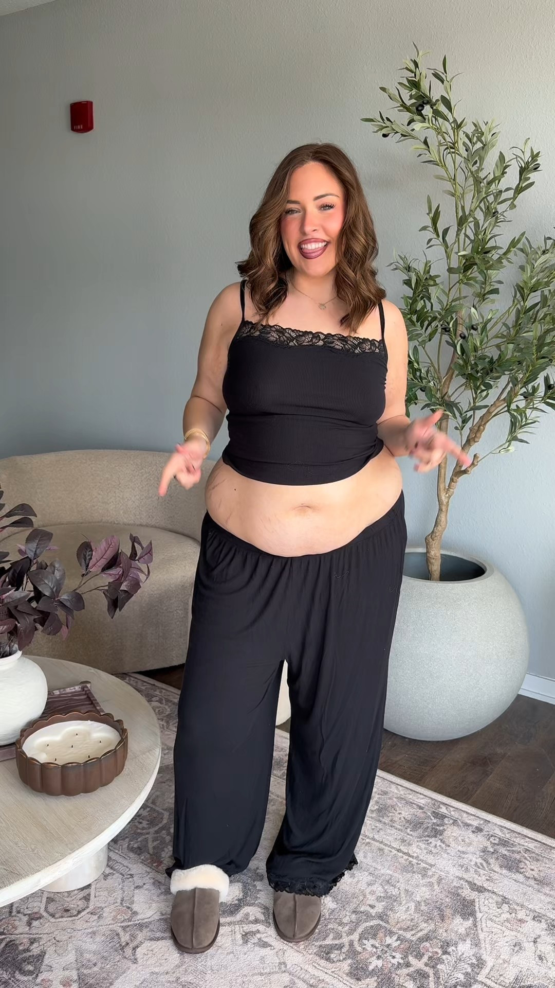 I was so shocked at how comfy this outfit was- I am wearing an XL in the top and skirt!

#LTKSeasonal #LTKMidsize