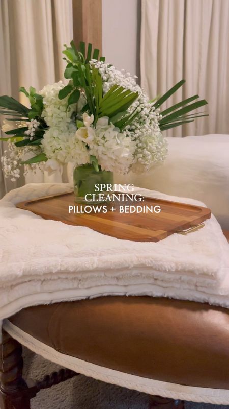 Did you know after one week of sleeping on your pillowcase it accumulates over 17,000 more bacteria than a toilet seat, or over 3 to 5 million colony-forming units of bacteria per square inch🥴-National Sleep Foundation

#springcleaning #springcleaningtips #bedding #bedroomdecor #bedroomcleaning #laundrytips #pillowwashing #cleaningasmr #cleanwithme 

Pottery Barn, canopy bed, bedroom, decor, spring cleaning, pillows, pillowcases, mattress, Casper, mattress, protector, handheld steamer, cleaning, ASMR, clean with me, cleaning motivation

#LTKhome #LTKVideo