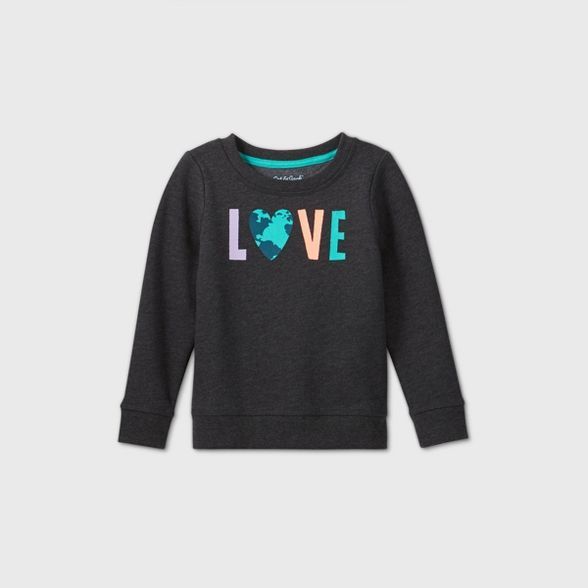 Toddler Girls' Fleece Pullover Sweatshirt - Cat & Jack™ | Target