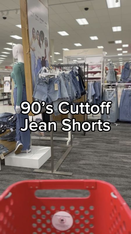 90’s cutoff Jean shorts at Target! $22. More washes available. 

#LTKFindsUnder50 #LTKStyleTip