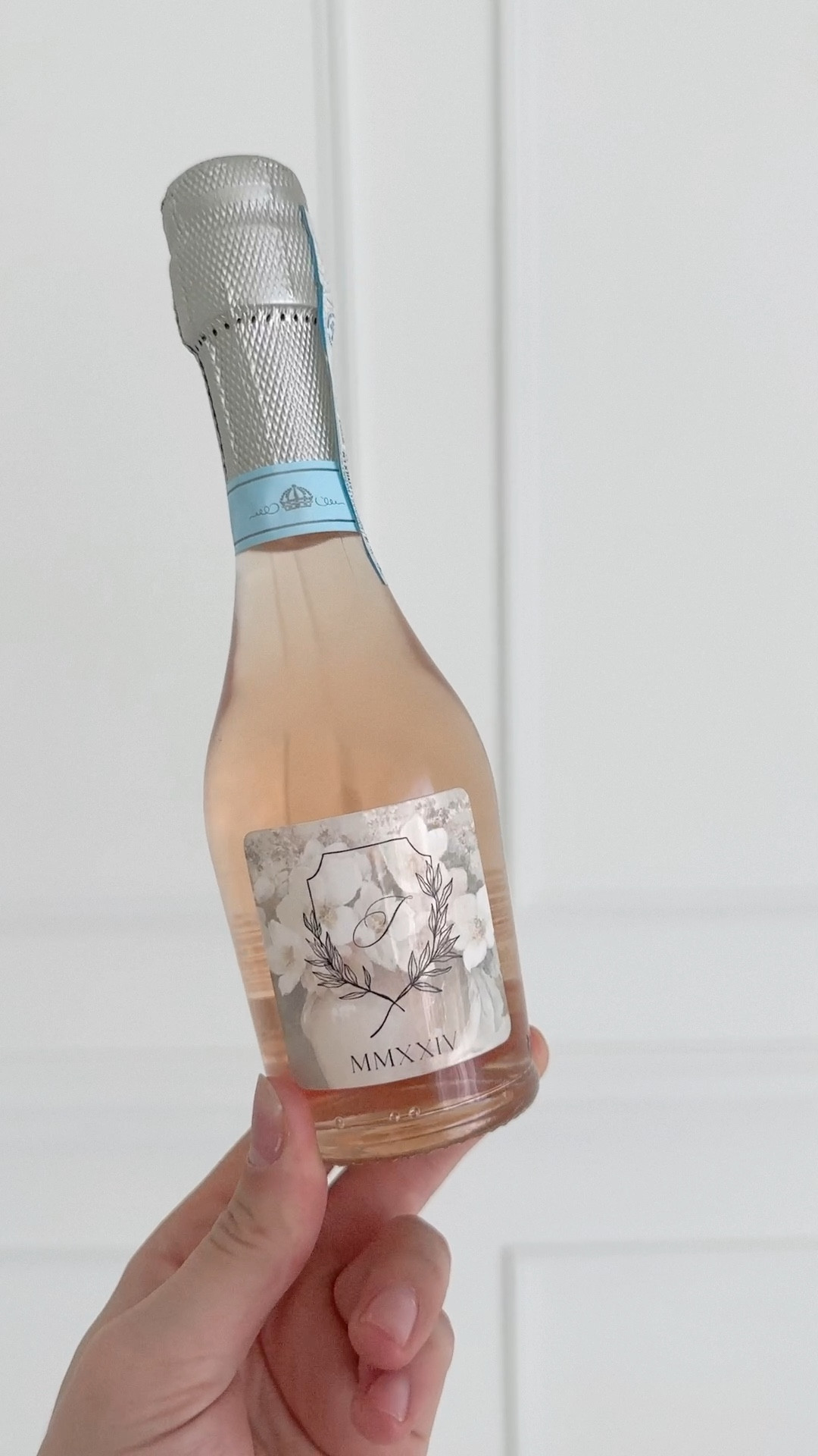 Custom wedding wine labels for wedding day, bachelorette parties, bridal showers. 

#LTKwedding