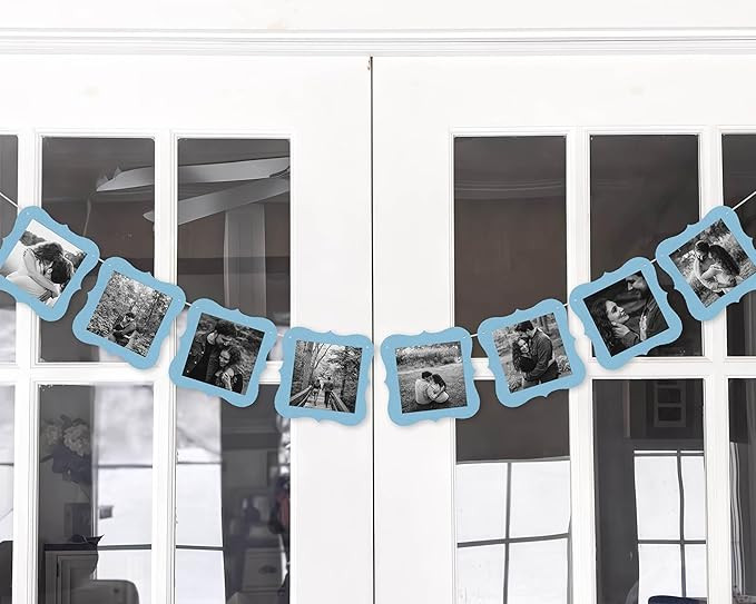 Pre-Strung Something Blue Before I Do Bridal Shower Decorations Photo Banner Last Toast On The Co... | Amazon (US)