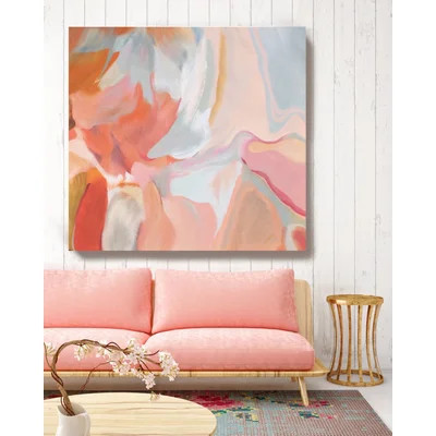 One-of-a-Kind Original Irena Orlov Environmental Vibrations 9 Painting on Canvas | Wayfair North America