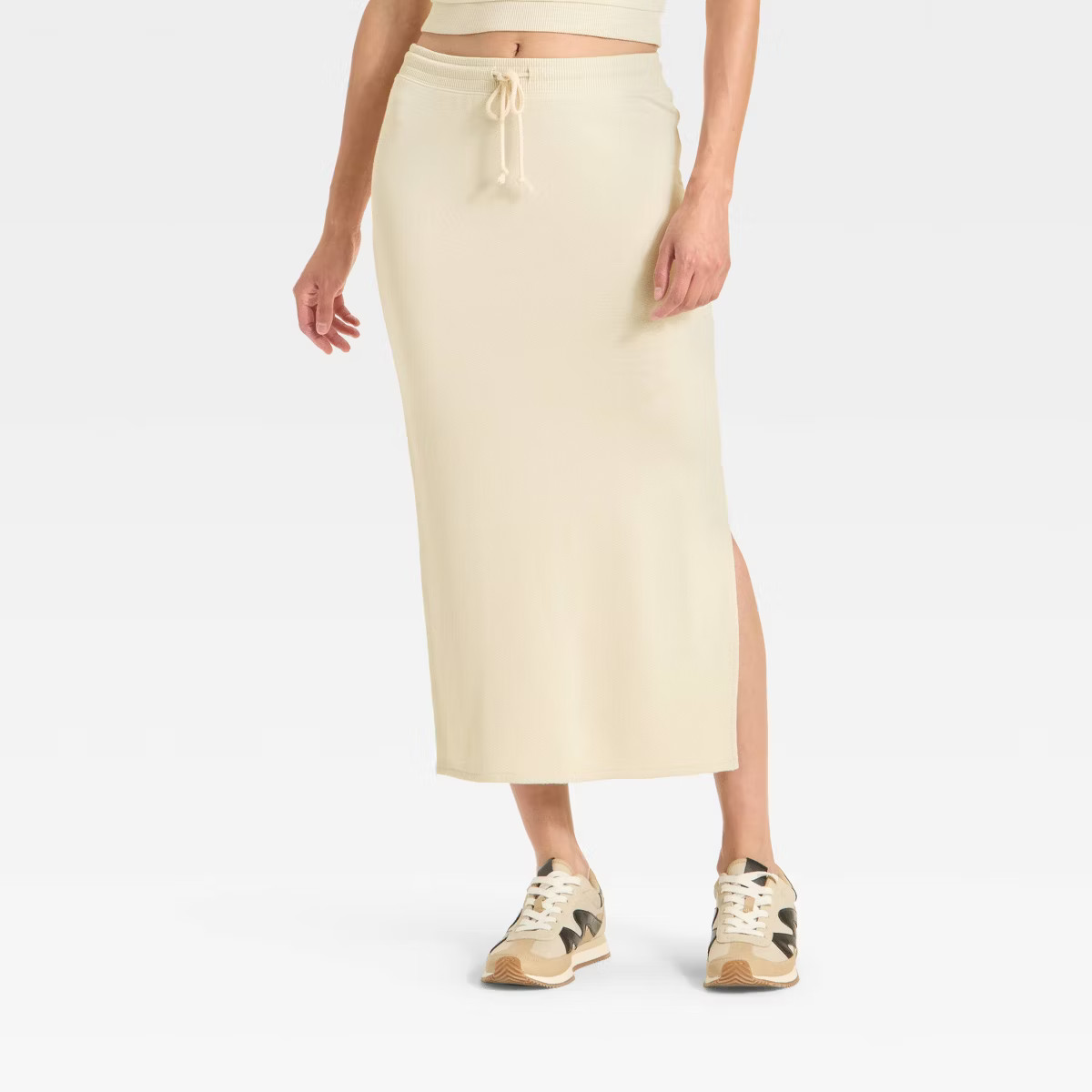 Women's Leisure Studio French Terry Midi Pencil Skirt - Universal Thread™ | Target