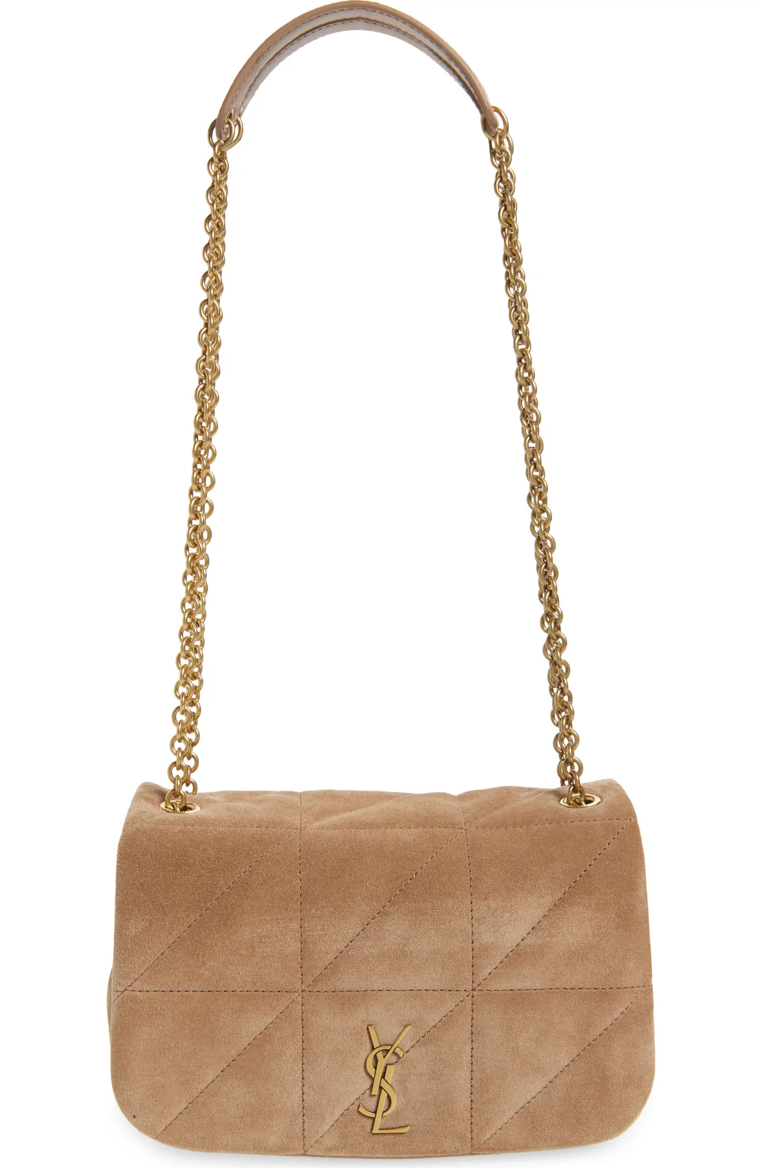 Saint Laurent Jamie 4.3 Patchwork Suede Crossbody Bag | Nordstrom | Nordstrom