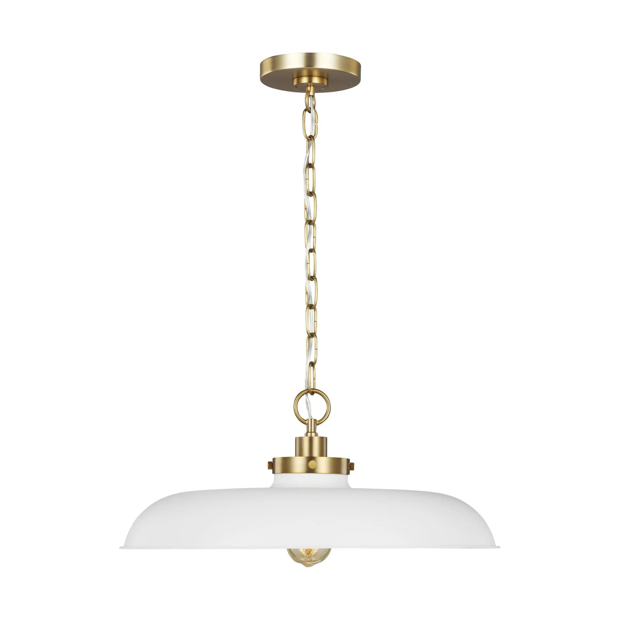 Visual Comfort Studio Collection Chapman & Myers Wellfleet 20 Inch Large Pendant | 1800 Lighting