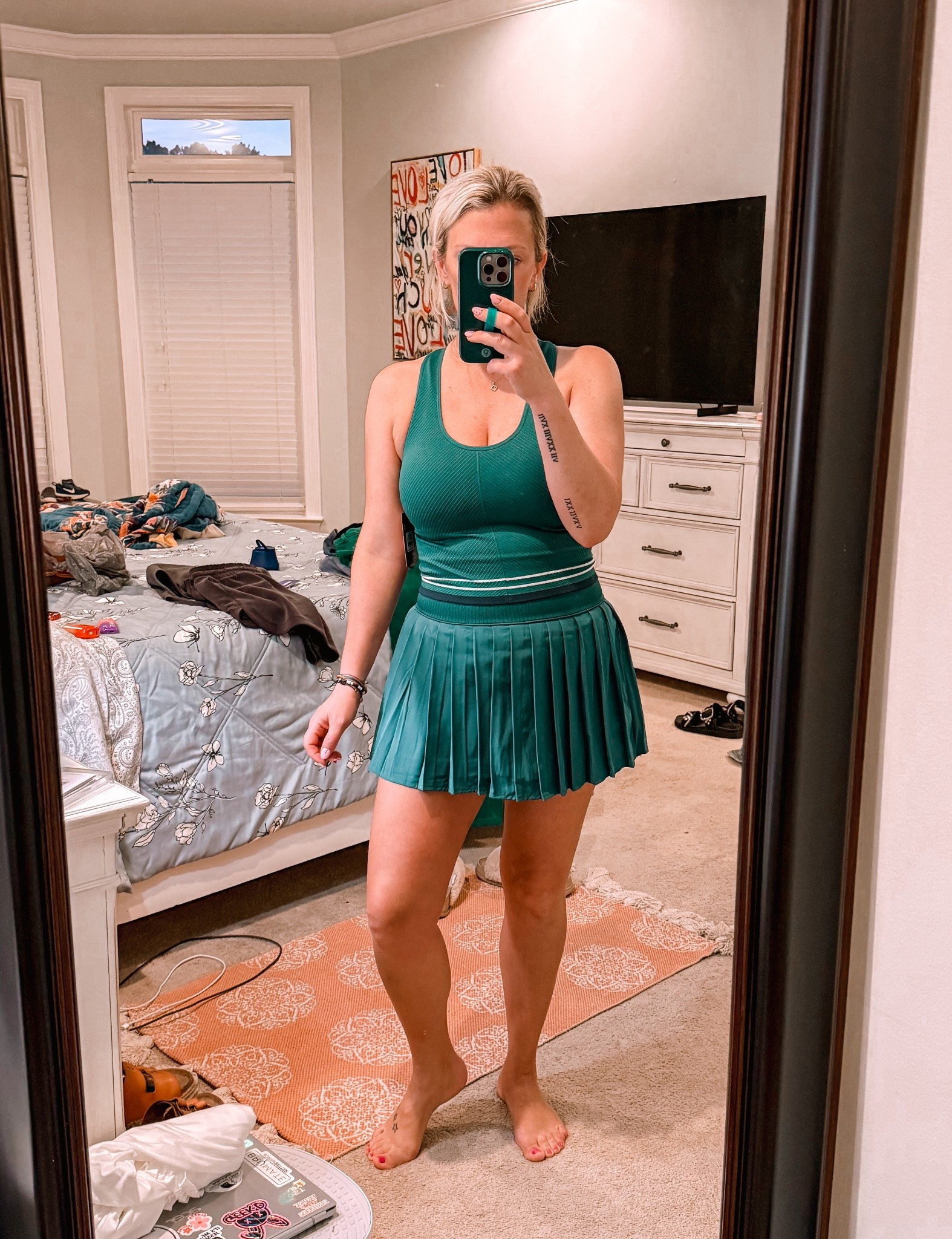 Gardening with a twist 😆 I would totally wear this to work in my garden bc that’s the only other thing I do besides work and kids 
Skort. Pockets. Razorback. New ootd. Summer outfit  

#LTKSeasonal #LTKTravel #LTKFindsUnder50