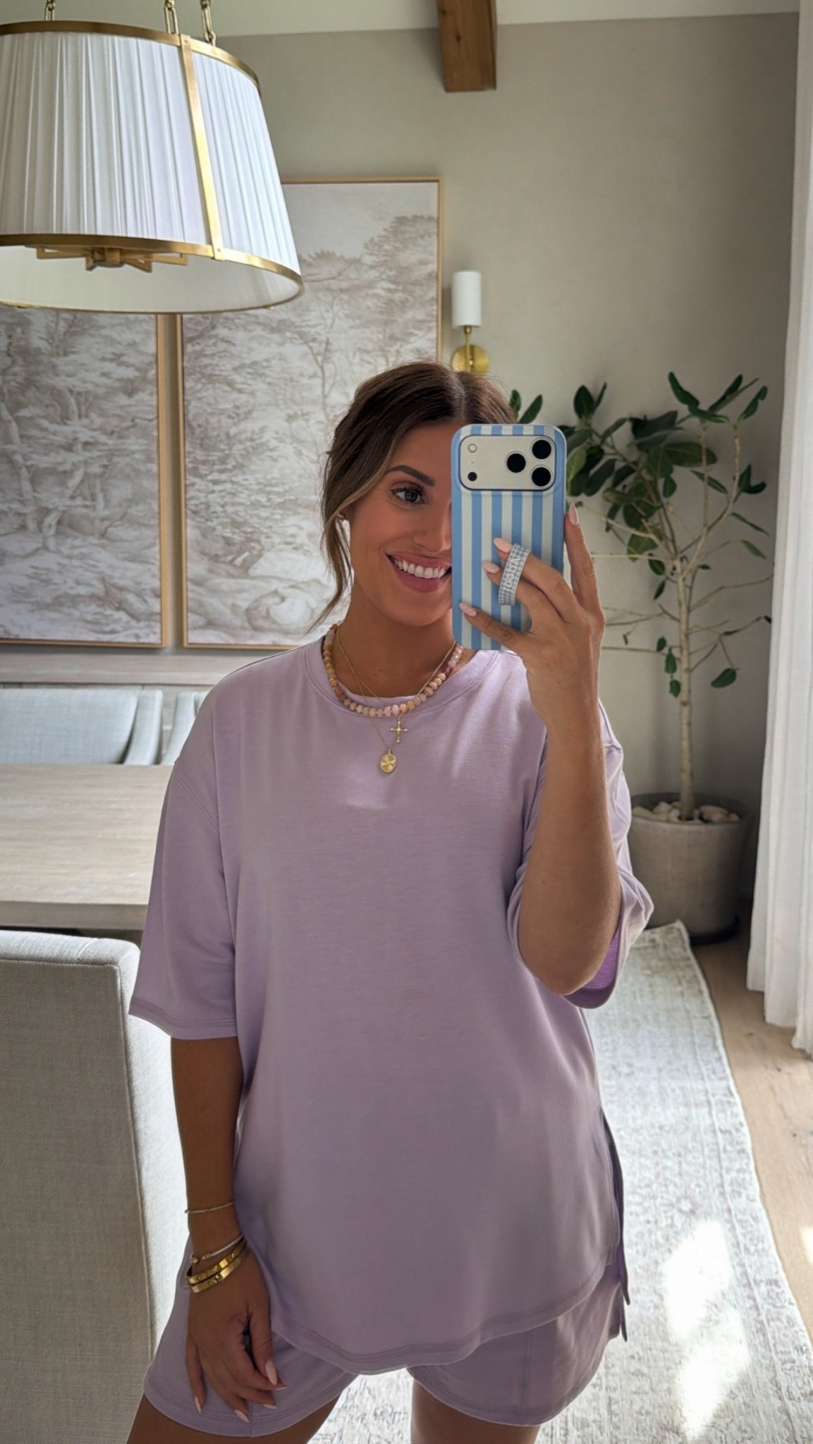 Wearing an xs in this light purple set - currently on sale! 

*21 weeks pregnant for reference

#LTKSaleAlert #LTKmomlife #LTKootd