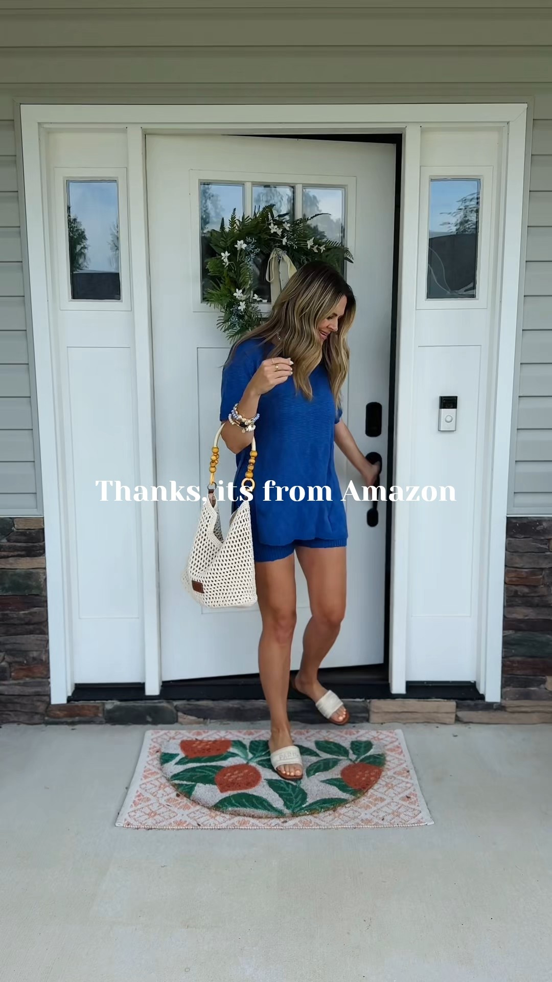 Late summer early fall outfit- just add a jean jacket. This Amazon shorts set fits true to size and comes in more colors too. 

#LTKSeasonal #LTKStyleTip #LTKOver40