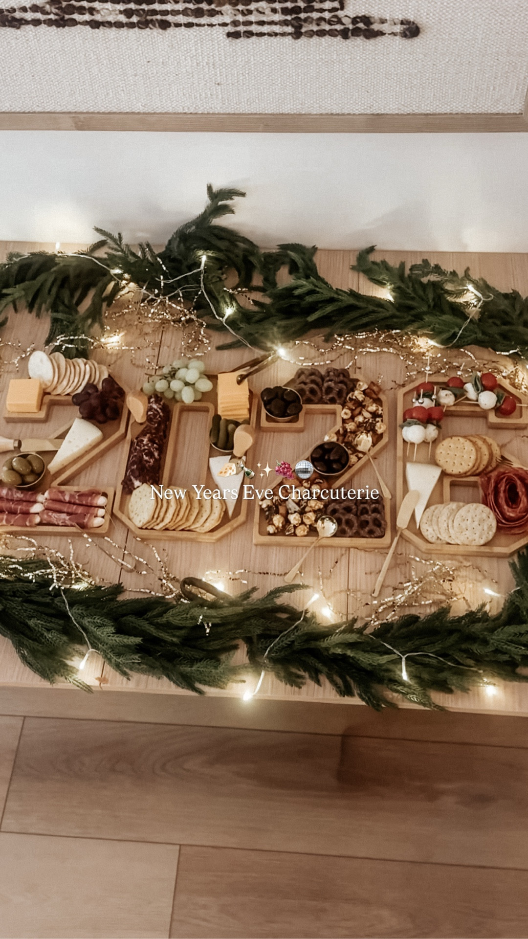 A board that takes the thinking out of your New Year’s Eve charcuterie 🥂

When the board already says 2026, the rest is just filling it in!



⁣#newyearseve

#LTKHome #LTKSeasonal #LTKHoliday